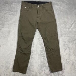Kuhl Revolvr Pants Mens 36x34(33) Olive Green Uberkuhl Stretch Hiking Utility